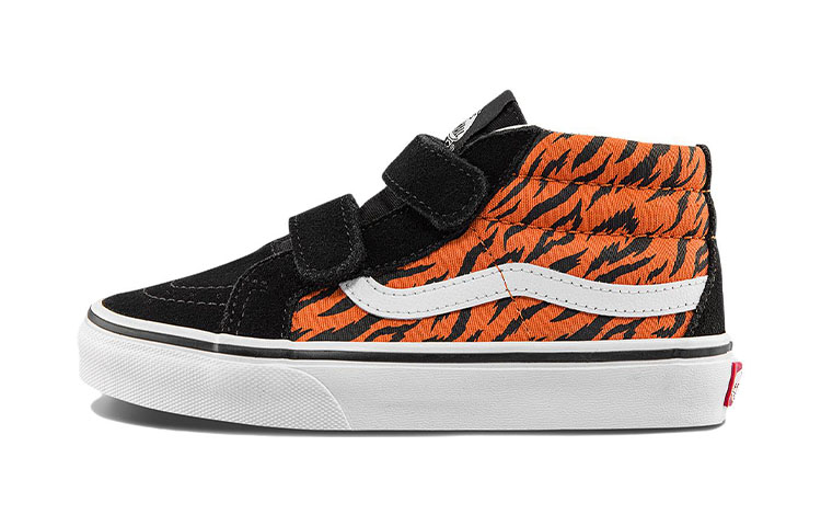 Buy Vans Sk8-Mid V 'Negro Naranja' VN0A38HH6BT