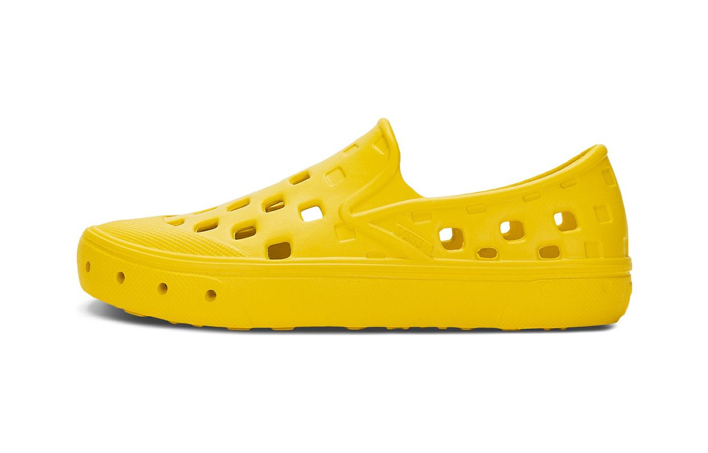 (Preschool) Vans Slip-On Trek Shoes 'Yellow' VN0A4UVIBLX