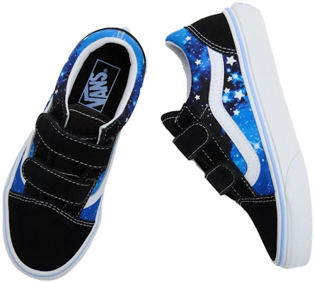 (Preschool) Vans Slip-On V 'Glow Galaxy Black' VN000VHEY61 Shop (Preschool) Vans Slip-On V 'Glow Galaxy Black' VN000VHEY61