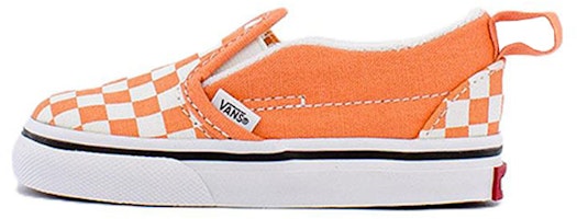 Vans Slip-On Low Tops Thick Sole Casual Skateboarding Shoes Orange White VN000UBSARX Vans Slip-On Low Tops Thick Sole Casual Skateboarding Shoes Orange White VN000UBSARX