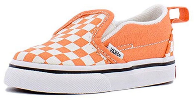 Vans Slip-On Low Tops Kasut Luncur Tebal Jingga Putih VN000UBSARX Order Vans Slip-On Low Tops Kasut Luncur Tebal Jingga Putih VN000UBSARX
