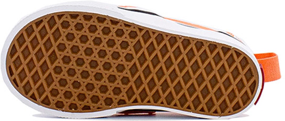 Vans Slip-On Low Tops Kasut Luncur Tebal Jingga Putih VN000UBSARX Shop Vans Slip-On Low Tops Kasut Luncur Tebal Jingga Putih VN000UBSARX