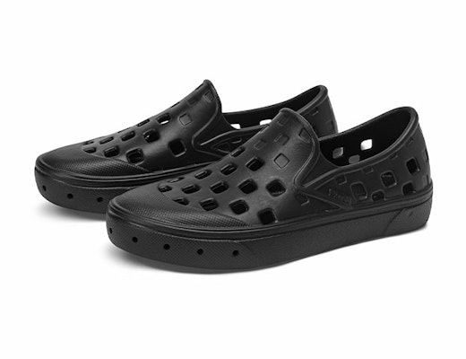 Vans Slip-On Trk Sports Black Sandals VN0A4UVHBLK Order Vans Slip-On Trk Sports Black Sandals VN0A4UVHBLK