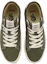 Shop 中童 Vans The Lizzie 舒適 耐磨輕巧 中筒 兒童滑板鞋 綠色