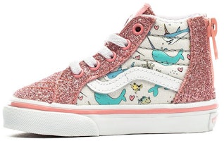 Vans Toddlers SK8-HI Zip Shark Party Toddles/Infants Pink VN0A4BV1W3U Vans Toddlers SK8-HI Zip Shark Party Toddles/Infants Pink VN0A4BV1W3U