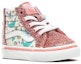 Shop Vans Kids SK8-HI Zip Shark Party Pink untuk Bayi dan Kanak-kanak Kecil VN0A4BV1W3U