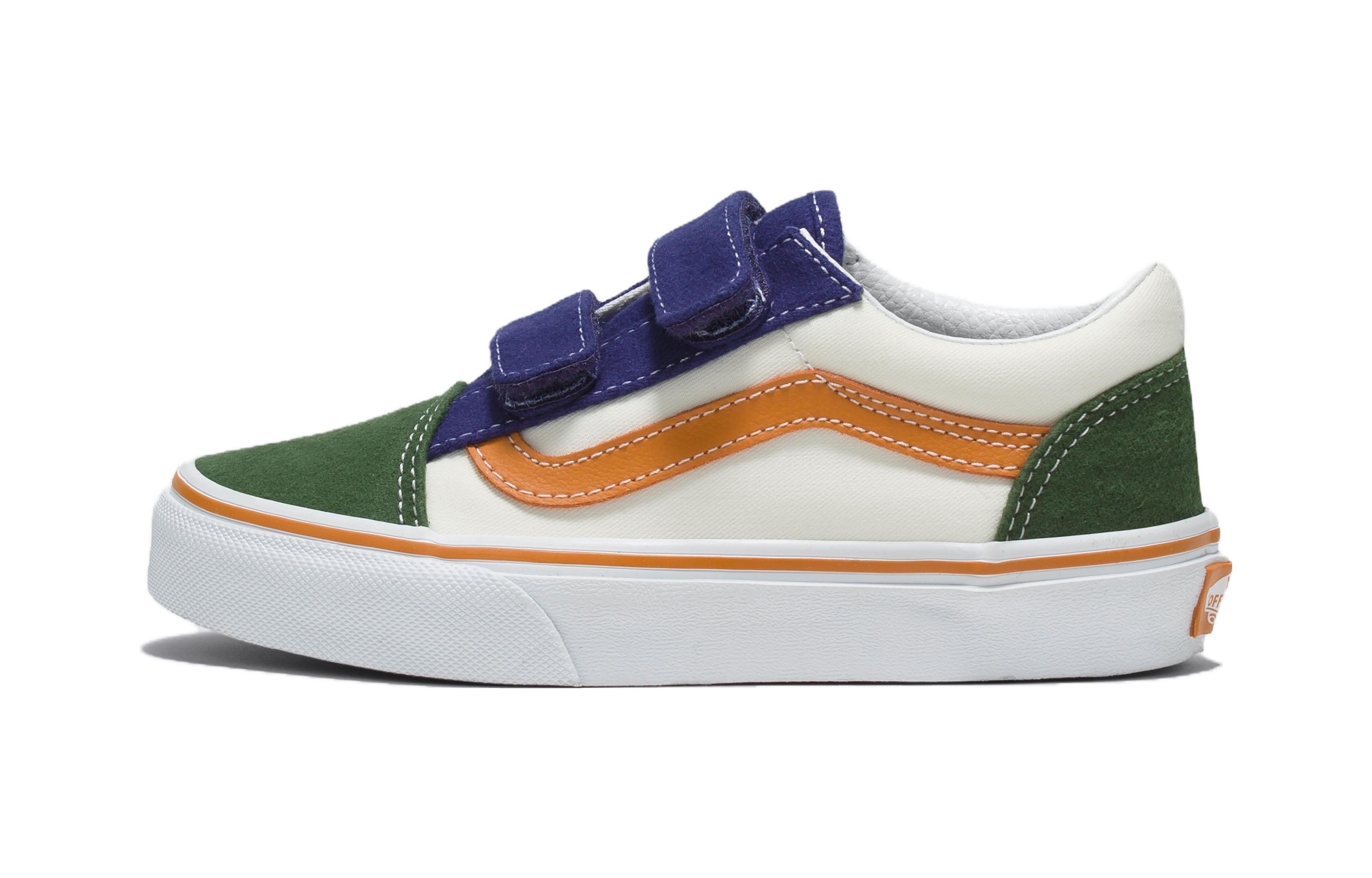 Buy (PS) Vans 织物拼色 Old Skool 粘扣带 &#x27;多色&#x27; VN0A38HD6GL