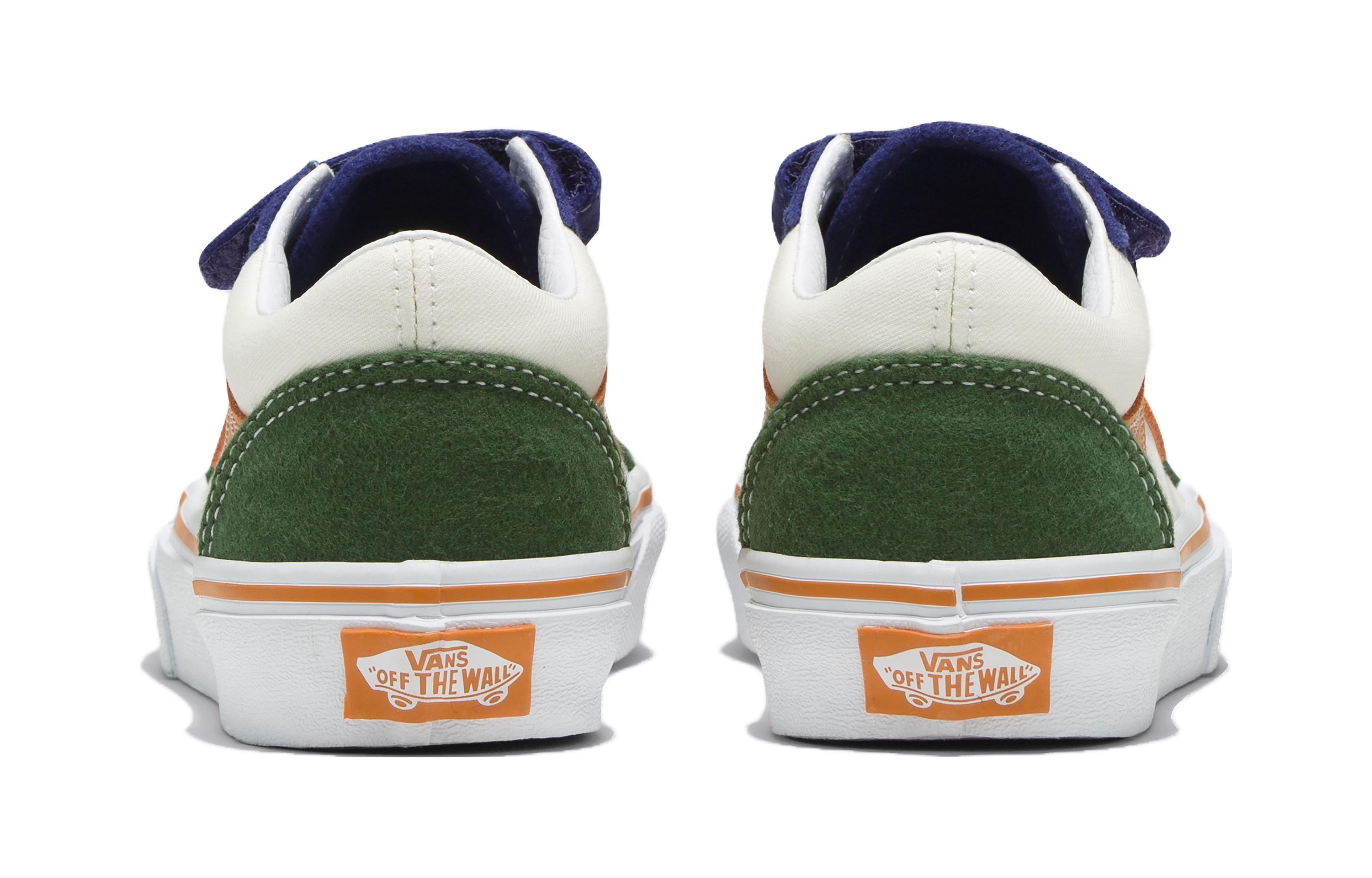 Lookbook (PS) Vans 织物拼色 Old Skool 粘扣带 &#x27;多色&#x27; VN0A38HD6GL