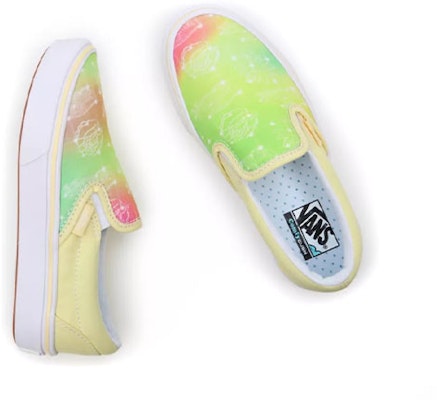 中童 Vans slip-on Vanstellation Comfycush 休閒 低筒 兒童板鞋 綠黃 Shop 中童 Vans slip-on Vanstellation Comfycush 休閒 低筒 兒童板鞋 綠黃