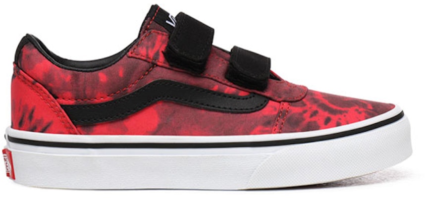 中童 Vans Ward 魔術貼 舒適 休閒 輕便 低筒 兒童板鞋 紅色 Order 中童 Vans Ward 魔術貼 舒適 休閒 輕便 低筒 兒童板鞋 紅色