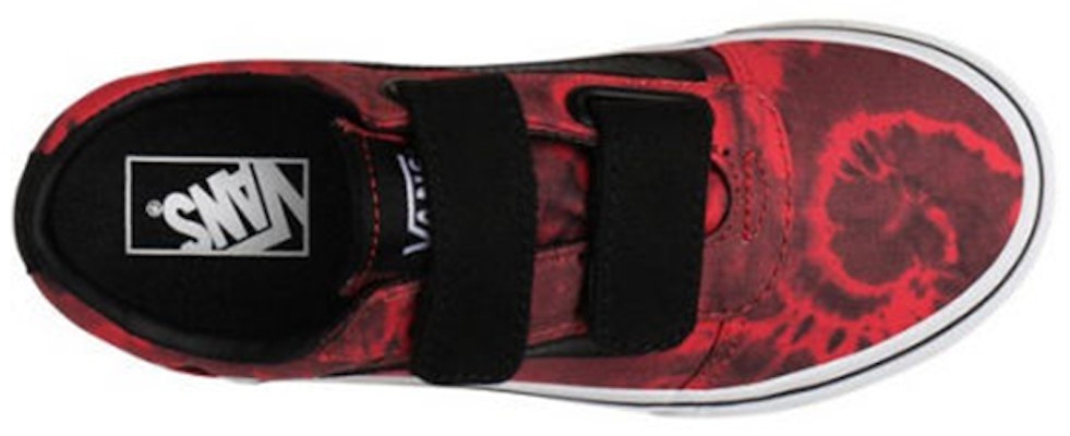 中童 Vans Ward 魔術貼 舒適 休閒 輕便 低筒 兒童板鞋 紅色 Lookbook 中童 Vans Ward 魔術貼 舒適 休閒 輕便 低筒 兒童板鞋 紅色