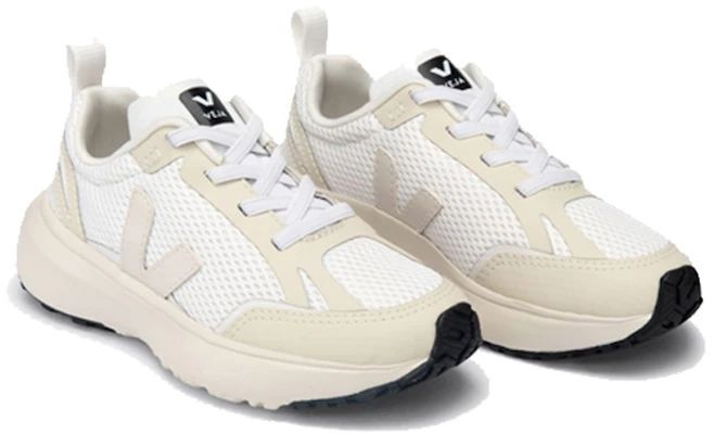 (PS) VEJA 'Canary Elastic Lace Beige' Sepatu Beige dengan Tali Elastis CRE012500 Shop (PS) VEJA 'Canary Elastic Lace Beige' Sepatu Beige dengan Tali Elastis CRE012500