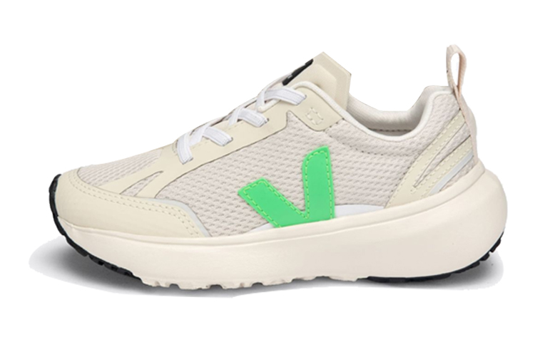 (Preschool) VEJA 'Comfort Breathable - White Green' CRE012535