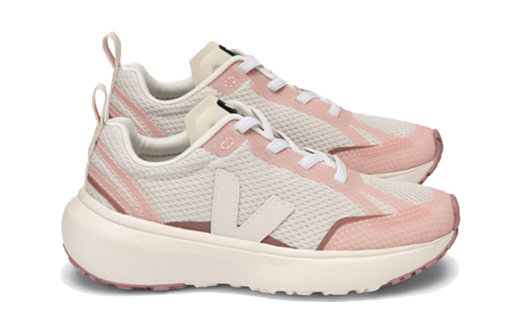 Lookbook (PS) (幼児用) VEJA 快適で通気性抜群の 'ピンク' CRE012249 CRE012249