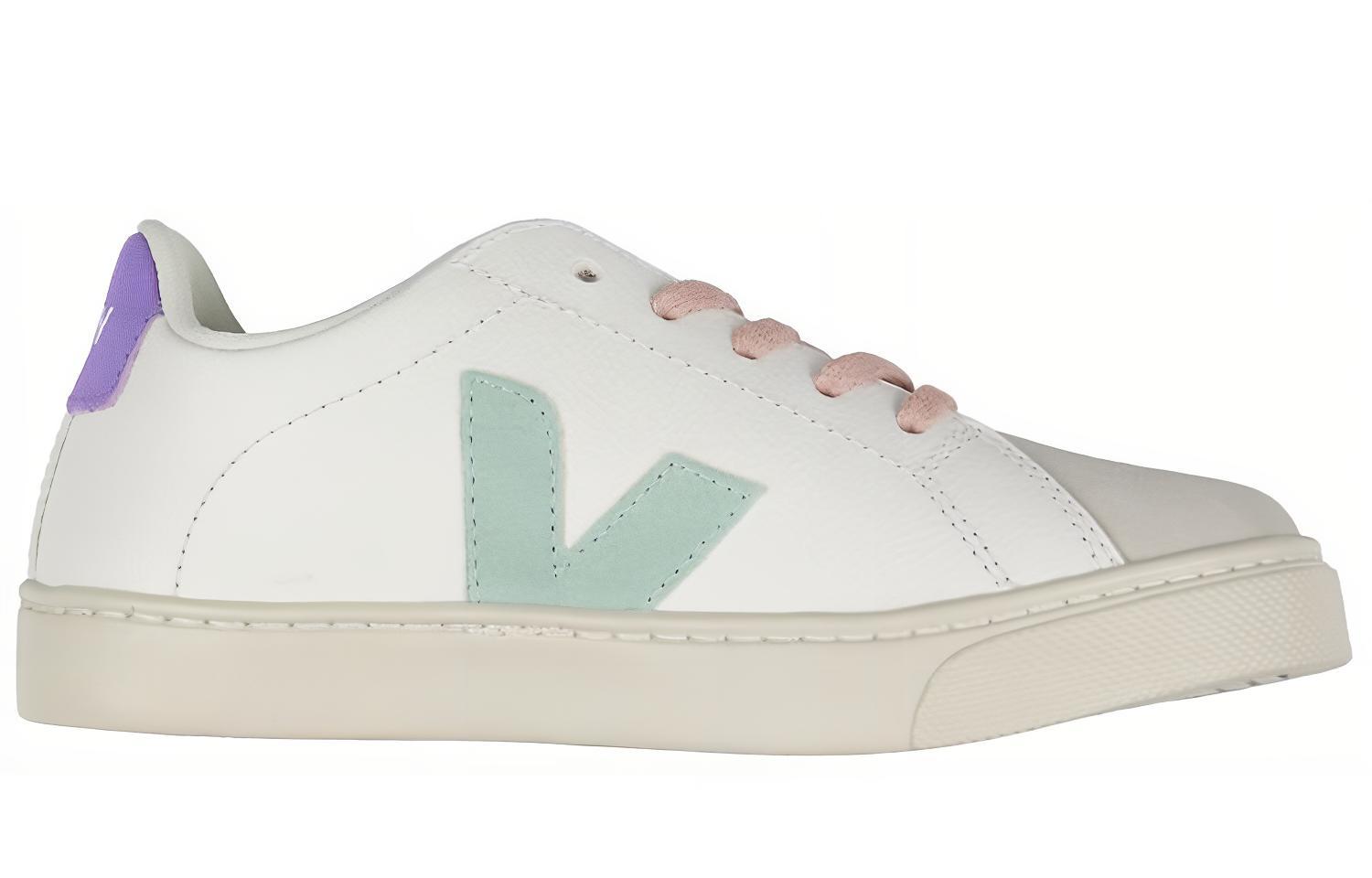 Order (PS) VEJA Esplar 'Sepatu Putih Kulit Low-Top' RS0502862C