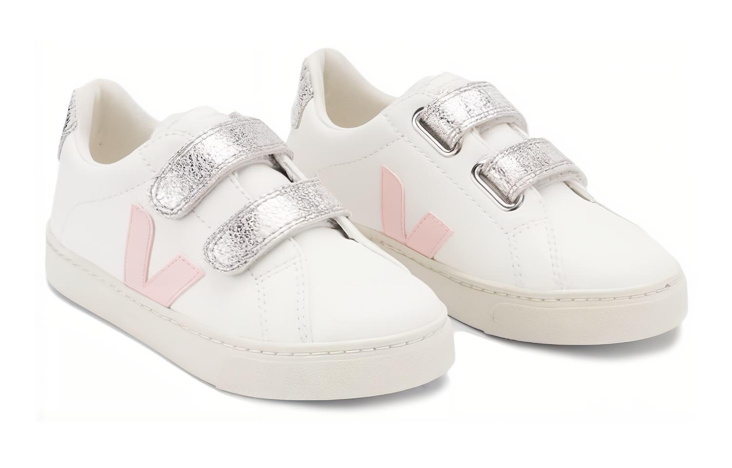 Lookbook (PS) VEJA Esplar Kulit Velcro 'White Fashion Low-Top' SV0502529 SV0502529C