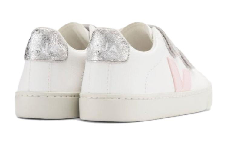 Shop (PS) VEJA Esplar Kulit Velcro 'White Fashion Low-Top' SV0502529 SV0502529C