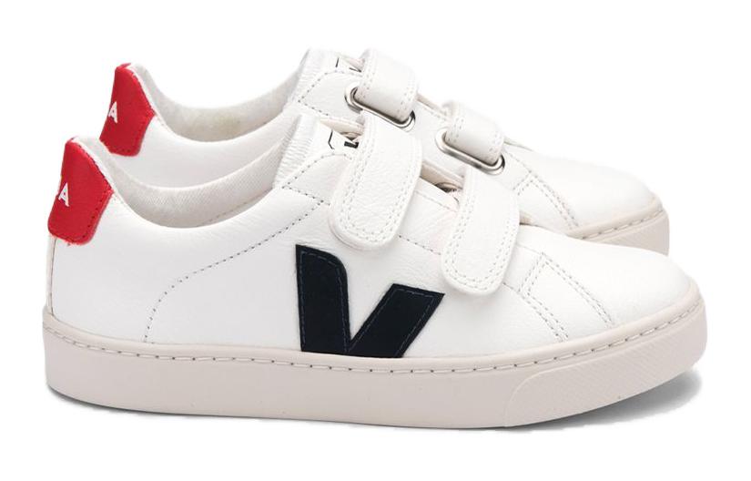 Order (PS) (保育園用) VEJA エスプラー ロー 'ブラック ホワイト' RSV051233 RSV051233