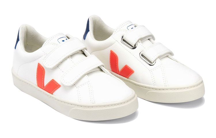 Lookbook (PS) （學前班）VEJA Esplar Low '白色橙色' RSV052124 RSV052124