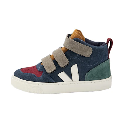 (PS) VEJA High-Top Velcro Sneakers 'Blue White Red'