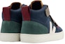 Shop (PS) VEJA Kasut Tinggi Velcro 'Biru Putih Merah' DX0303028C