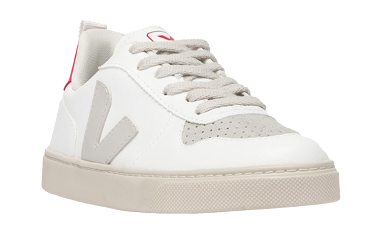 Order (PS) （幼児用）VEJA レザーロートップ レースアップ「ホワイトレッド」CX0703057 CX0703057