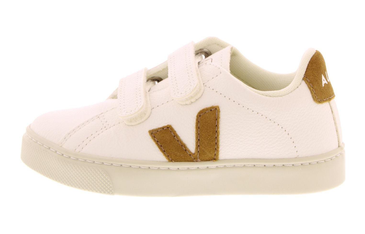 (Preschool) VEJA Leather Low-Top Sneaker 'White' SV0502652