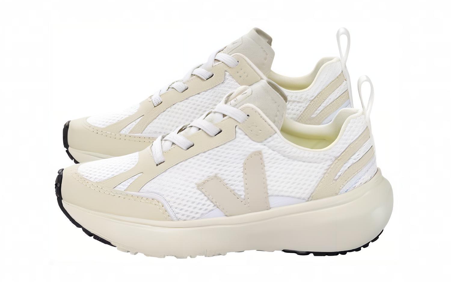 (Preschool) VEJA Sneakers 'White Low Top Lace-Up' YL1803432