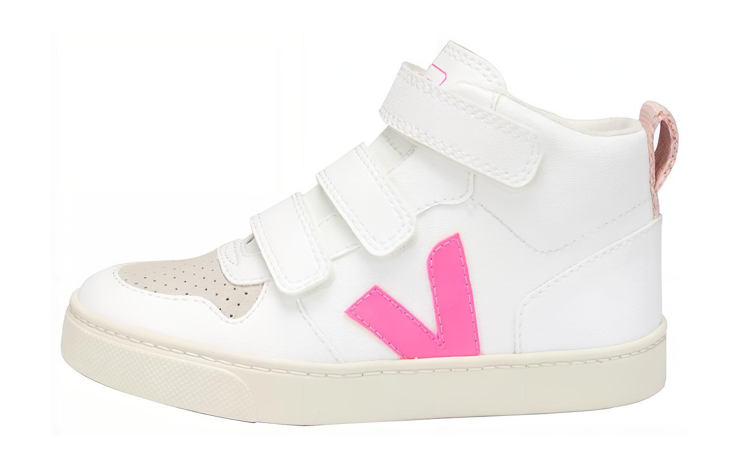 (Preschool) VEJA V-10 'White Purple' DXV072543