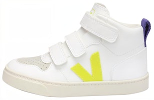 (Preschool) VEJA V-10 'White Yellow' DXV072559 (Preschool) VEJA V-10 'White Yellow' DXV072559