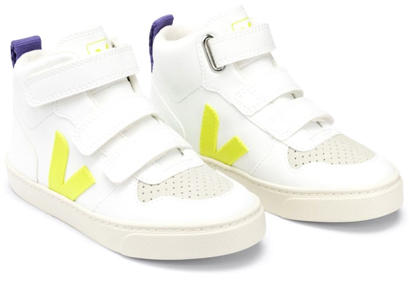 (Preschool) VEJA V-10 'White Yellow' DXV072559 Lookbook (Preschool) VEJA V-10 'White Yellow' DXV072559