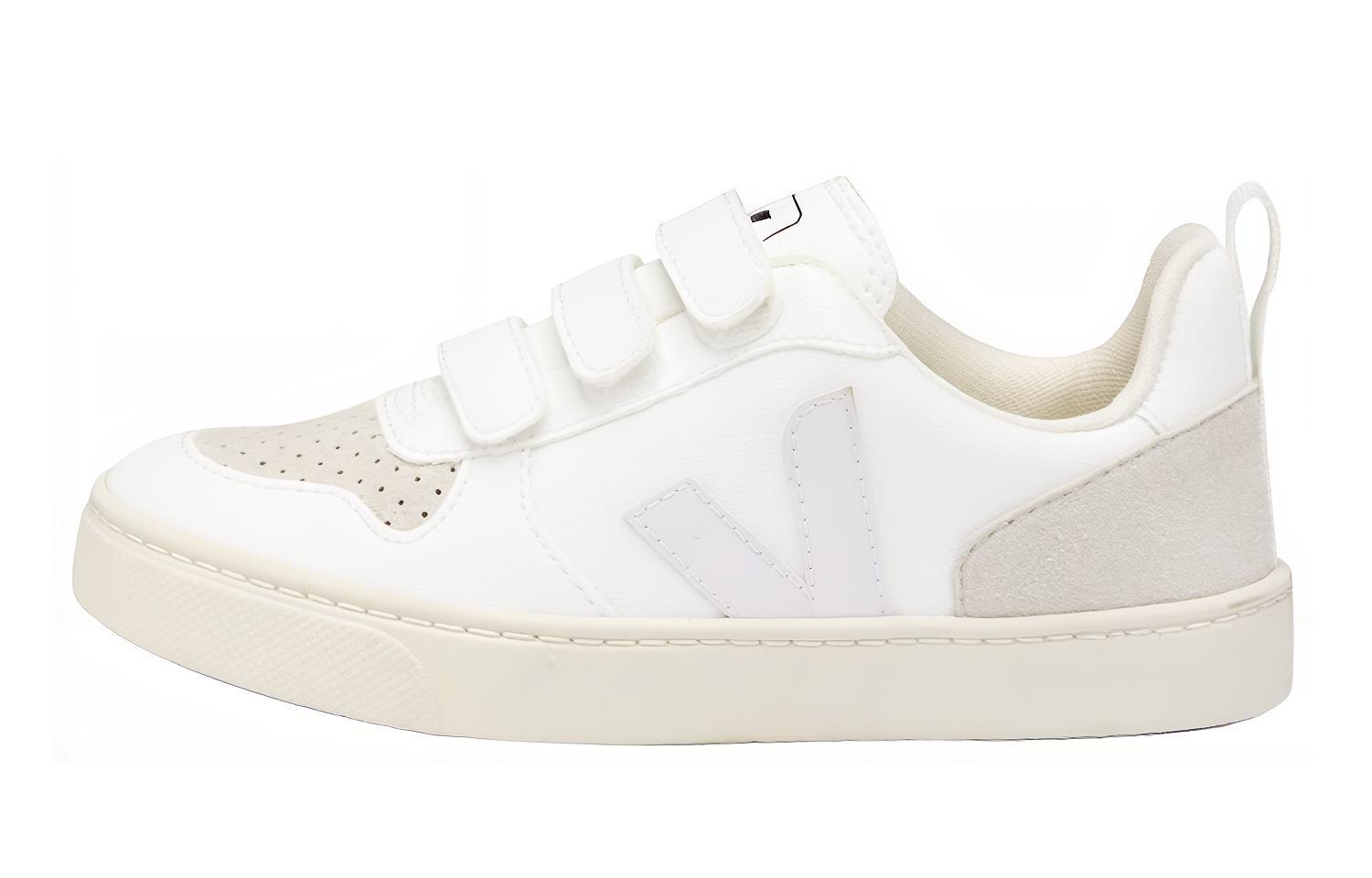 (Preschool) VEJA V-10 CWL 'White' CV0702722