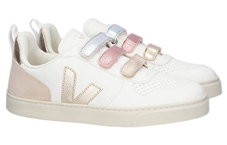 Order (PS) VEJA V-10 魔鬼氈「白色皮革低筒休閒鞋」 CV0502894J