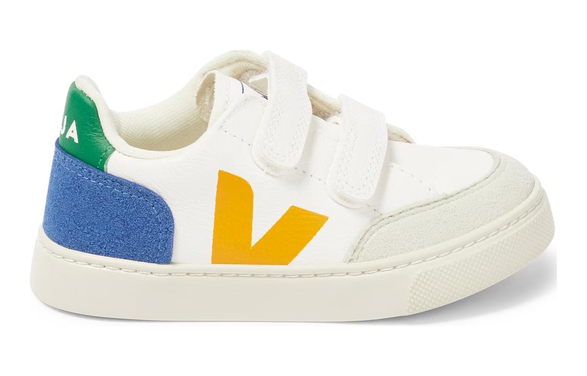 (PS) VEJA V-10 Velcro Low 'White Blue Yellow' 圖 2