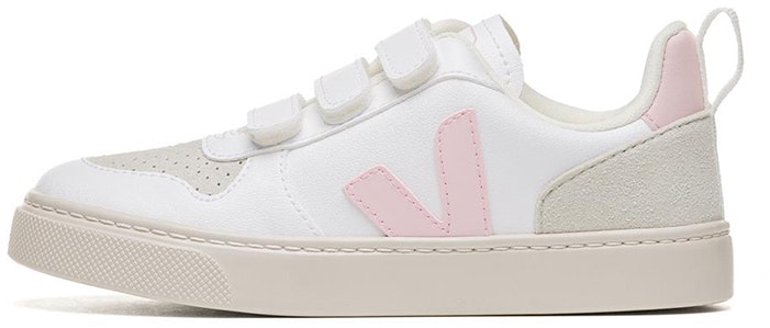 preschool-veja-v-10-velcro-low-white-pink-cv-0703245