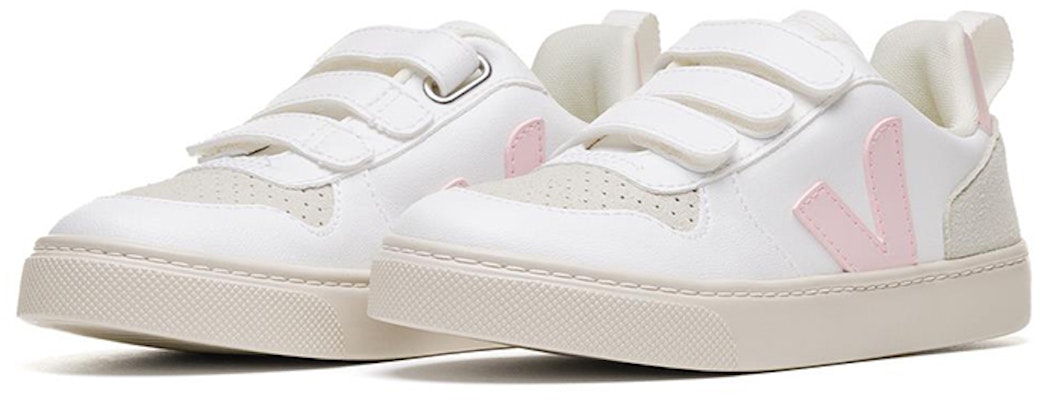 (PS) VEJA V-10 Velcro Low 'Putih Pink' CV0703245 Lookbook (PS) VEJA V-10 Velcro Low 'Putih Pink' CV0703245