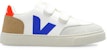 (PS) VEJA V-12 'Velcro Kulit Putih Rendah' XV0503013C