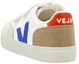 Lookbook (PS) VEJA V-12 ''Cuir Blanc Velcro Baskets Basses'' XV0503013C