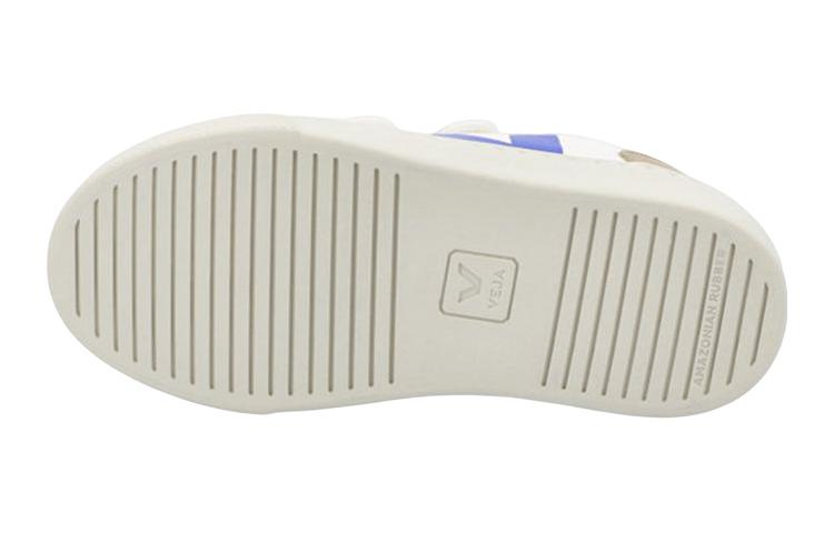 Purchase (PS) VEJA V-12 ''Cuir Blanc Velcro Baskets Basses'' XV0503013C