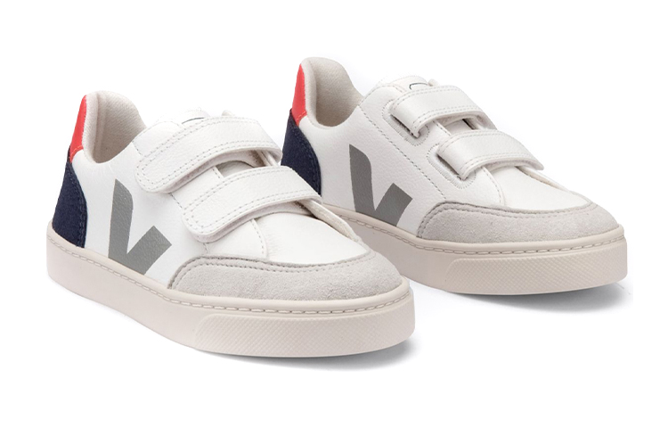 Lookbook (PS) (幼児用) VEJA V-12 'ホワイトブルー' VSV052399 VSV052399