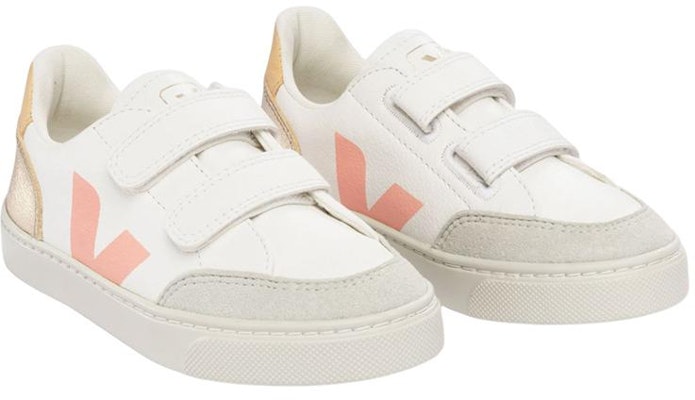 (PS) (學前班)VEJA V-12 '白 粉金' XV0503250C XV0503250C Order (PS) (學前班)VEJA V-12 '白 粉金' XV0503250C XV0503250C