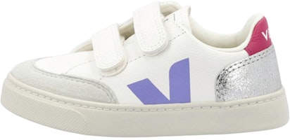 (Preschool) VEJA V-12 'White Purple Velcro' XV0502839C (Preschool) VEJA V-12 'White Purple Velcro' XV0502839C