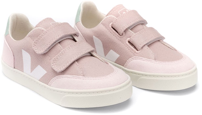 (PS) (學齡前)VEJA V-12 帆布鞋「寶貝粉色」型號VSV012546 VSV012546 Lookbook (PS) (學齡前)VEJA V-12 帆布鞋「寶貝粉色」型號VSV012546 VSV012546