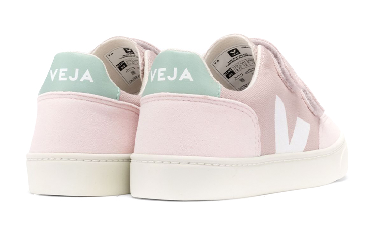 Shop (PS) （學齡前）VEJA V-12 帆布鞋「寶貝粉色」型號VSV012546 VSV012546