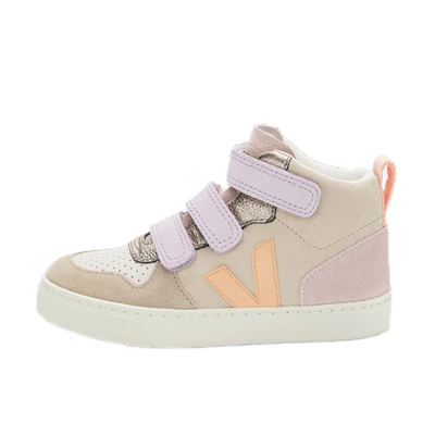(PS) VEJA V-12 Velcro High 'Almond Pink'