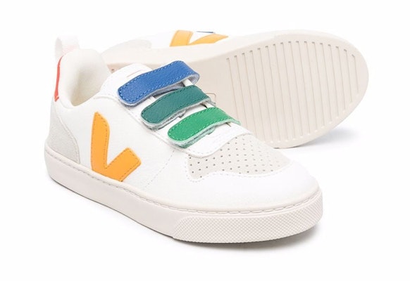 (Preschool) VEJA Velcro Leather Low-Top Sneakers 'White' CV0502905 Lookbook (Preschool) VEJA Velcro Leather Low-Top Sneakers 'White' CV0502905