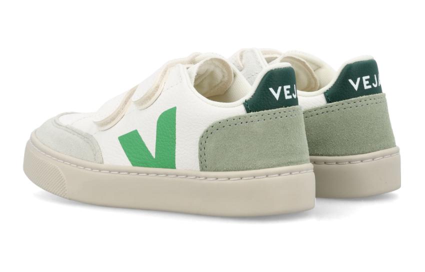 Shop (PS) VEJA Velcro Bajo 'Blanco Verde' XV0503415