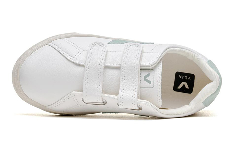 Shop (PS) (學齡前兒童) VEJA 魔術貼低筒 '白色皮革' SV0502477 SV0502477