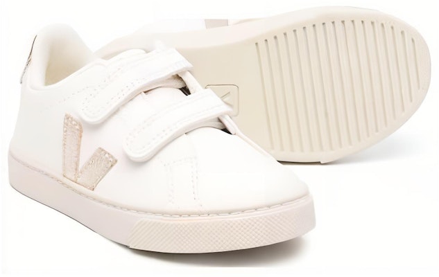 (PS) VEJA Velcro Sepatu Rendah 'Putih' SV0503408 Lookbook (PS) VEJA Velcro Sepatu Rendah 'Putih' SV0503408