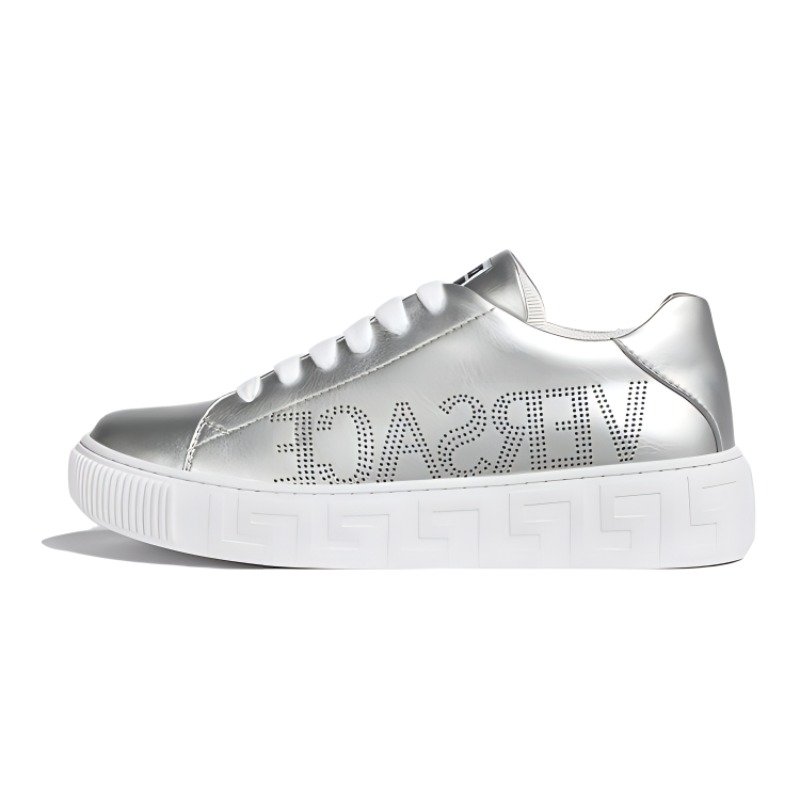 (PS) Versace Greca Low Top 'Silver'